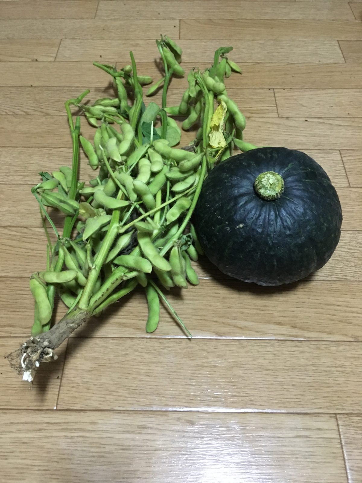 かぼちゃ・枝豆